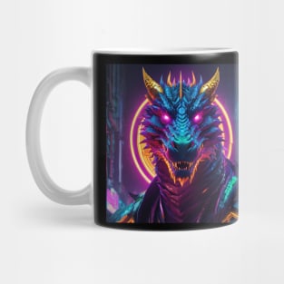 scary dragon Mug